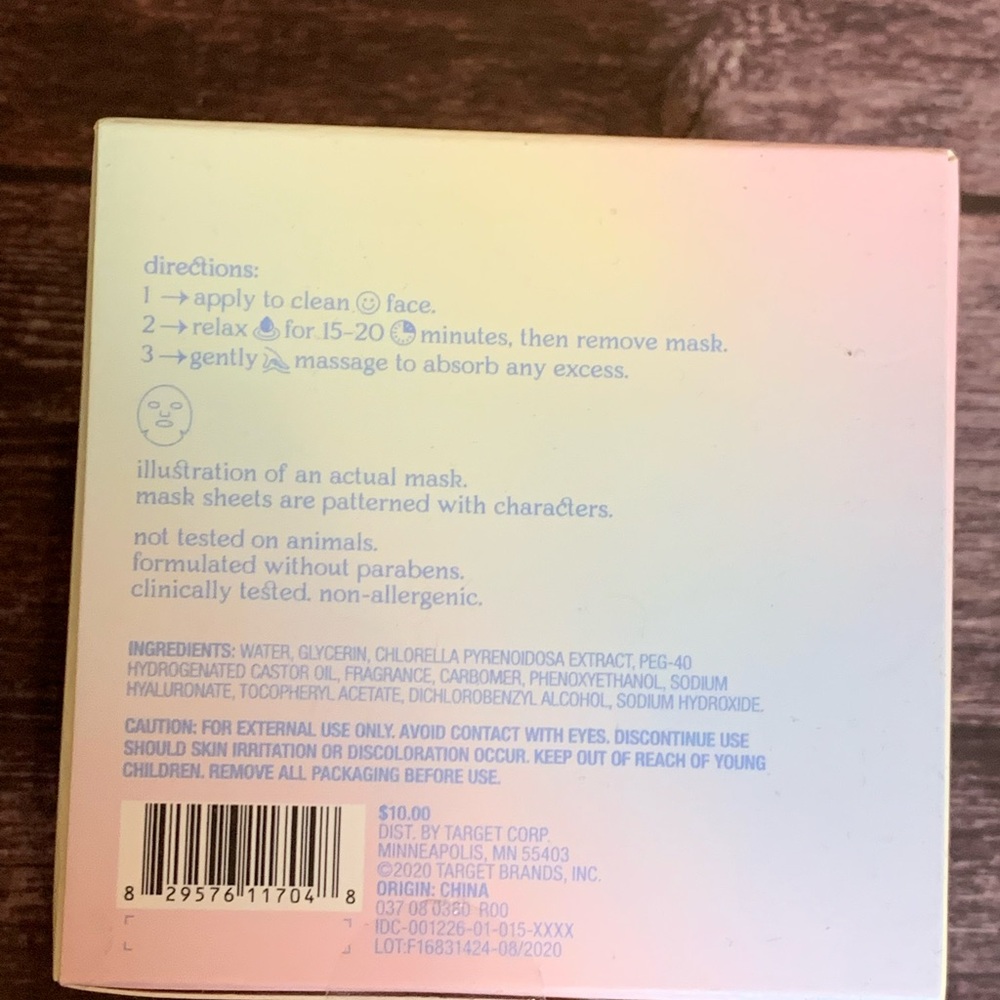 Target More than Magic: Jingle and Joy Gift Set 5 Face Masks 6/$25 - Picture 3 of 4